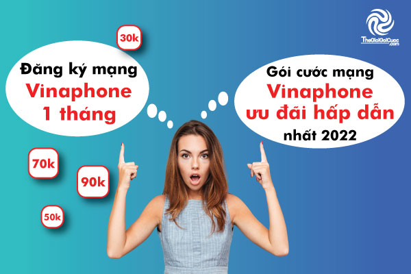 Cách đăng ký mạng VinaPhone 1 tháng 30K 40K 70K 90K